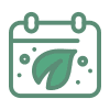 Seasonal lawn feeding icon